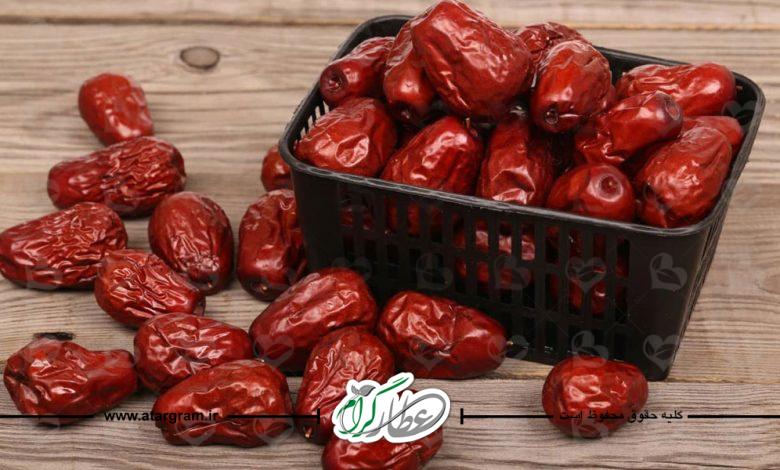 خواص عناب