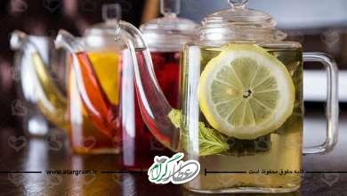 معرفی انواع دمنوش های چربی سوز