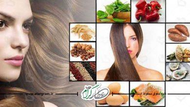 رژیم غذایی برای سلامتی موه و درمان ریزش مو در طب سنتی