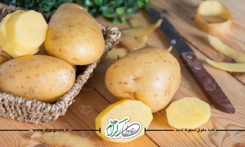 خواص و فواید سیب زمینی در طب سنتی