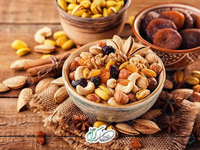 آجیل‌ها غنی از پروتئین